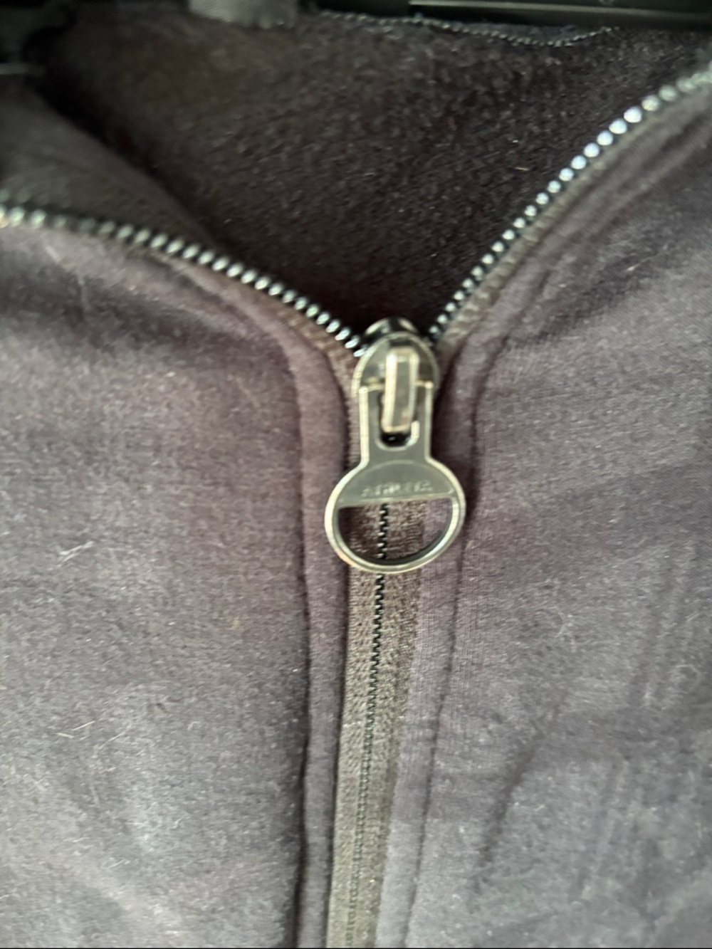 Athleta Black Full-Zip Hooded Jacket - Picture 9 of 9